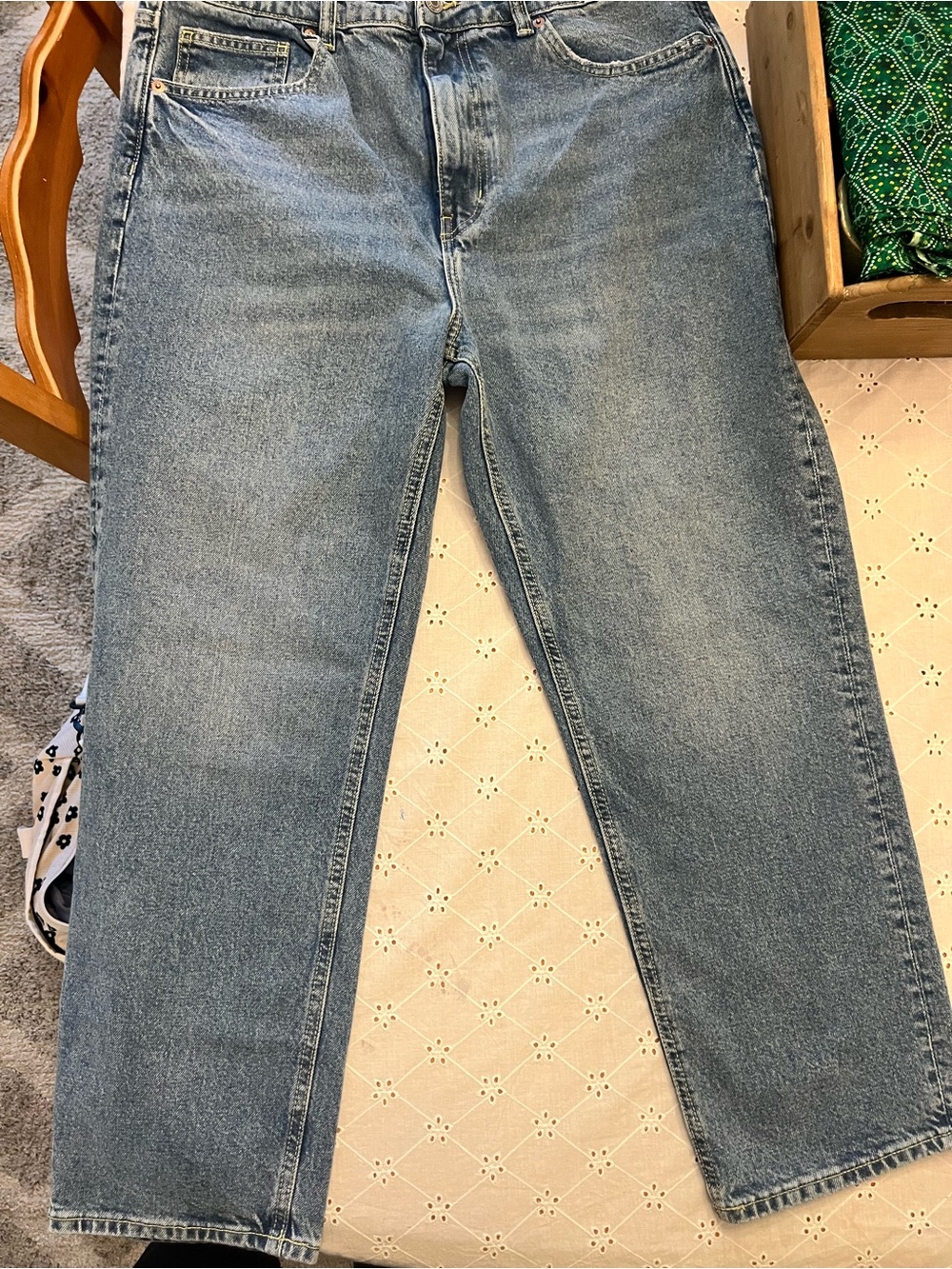 H&M Slim High Waist Size 12 women's jeans